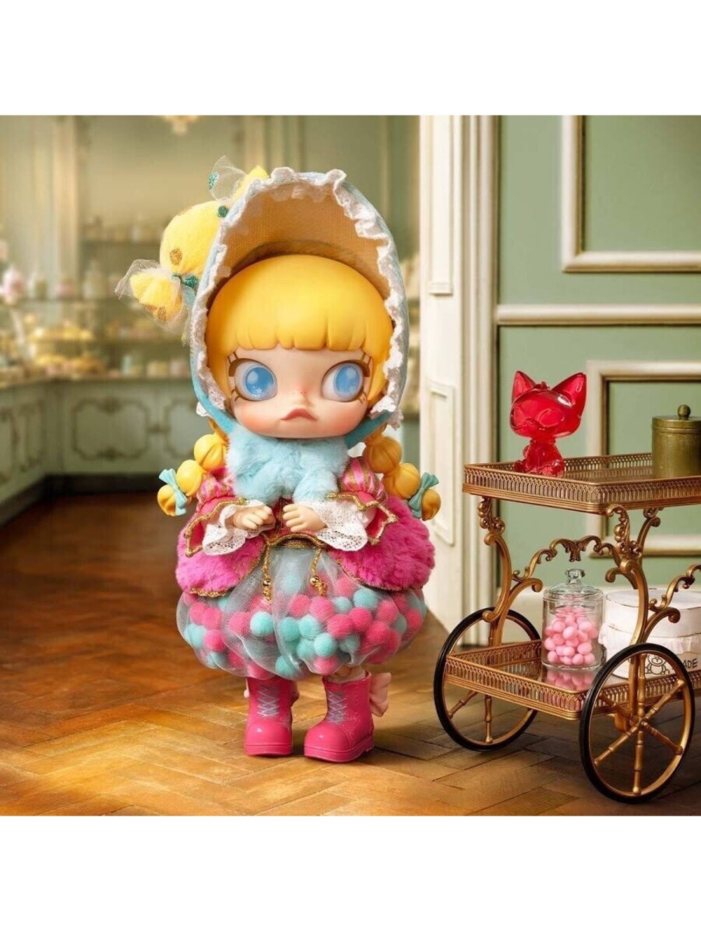 Pop Mart Molly Candy Artisan Series 1/8 BJD Action Figure Cute Toy Birthday